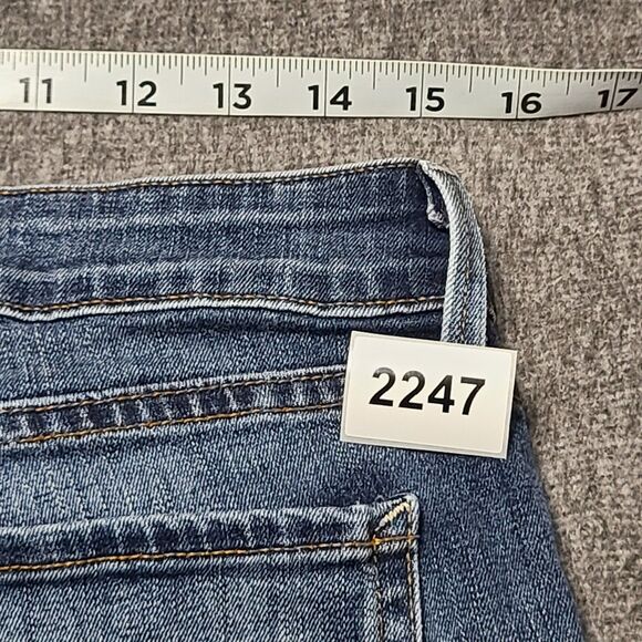 NYDJ Jeans Womens 12 Blue Skinny‎ Stretch Made USA Denim Mid Rise Classic Fit - Picture 10 of 10